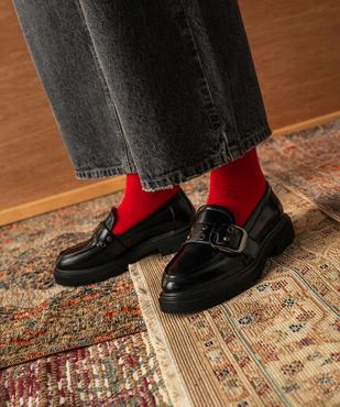 Mocassins avec bride à strass femme - 5 Miles vue1 - 5 MILES - GEMO