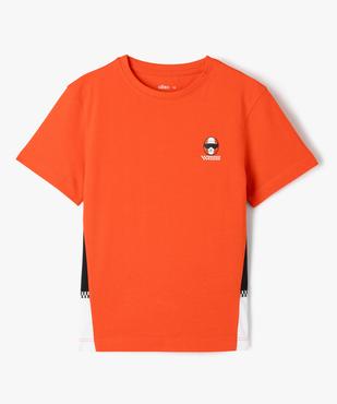 Tee-shirt tricolore motif Formule 1 garçon  vue1 - GEMO (ENFANT) - GEMO