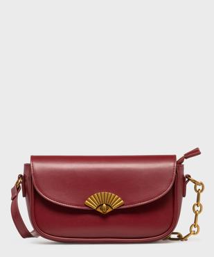 Sac à rabat avec bandoulière porté épaule femme vue1 - GEMO (ACCESS) - GEMO