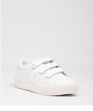 Baskets femme unies à triple scratch - Ellesse vue2 - ELLESSE - GEMO