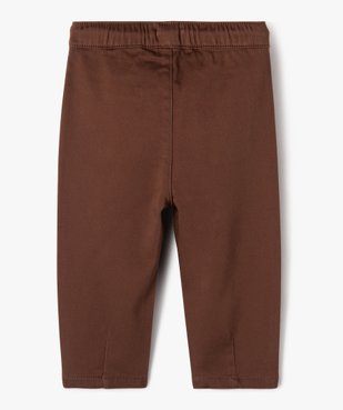 Pantalon loose à poches plaquées bébé garçon vue3 - GEMO 4G BEBE - GEMO