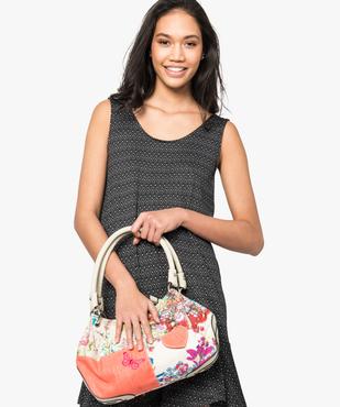 Sac à main femme motif patchwork vue4 - GEMO (ACCESS) - GEMO