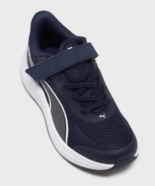Baskets à scratch et lacets élastiqués garçon - Puma vue5 - PUMA - GEMO