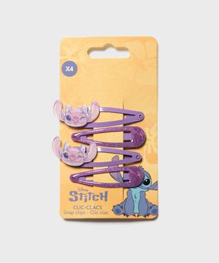 Pinces cli-clac motif Stitch fille (lot de 4) - Disney  vue1 - LILO & STITCH - GEMO