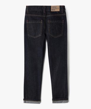 Jean Regular avec ceinture ajustable garçon - LuluCastagnette vue3 - LULU CASTAGNETTE GEMO FOR GOOD - GEMO