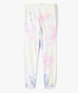 Pantalon de jogging fille multicolore effet tie and dye vue3 - GEMO (JUNIOR) - GEMO