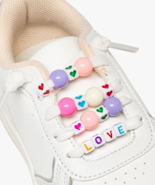 Baskets avec lacets élastiques fantaisie fille - Lovely Wings vue13 - LOVELY WINGS GEMO FOR GOOD - GEMO