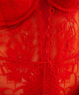 Body en dentelle femme vue4 - GEMO(HOMWR FEM) - GEMO