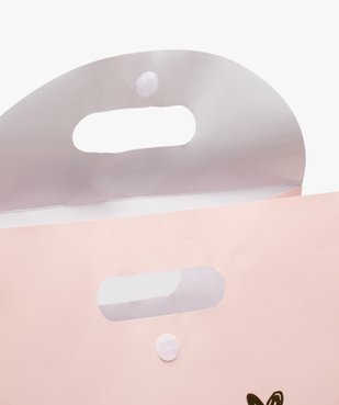 Sac cadeau bébé fille avec inscription scintillante vue2 - GEMO (ACCESS) - GEMO