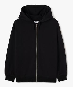Sweat zippé à capuche fille vue1 - GEMO 4G FILLE - GEMO