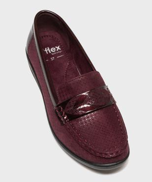 Mocassins confort légers et souples à talon compensé femme vue5 - G'FLEX GEMO FOR GOOD - GEMO