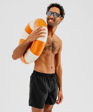 Short de bain homme uni vue1 - GEMO 4G HOMME - GEMO