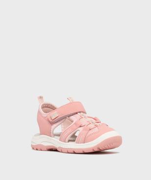 Sandales à bout fermé fermeture scratch fille - Lovely Wings vue2 - LOVELY WINGS - GEMO