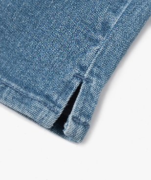 Pantacourt en jean coupe Slim fille vue3 - GEMO 4G FILLE - GEMO