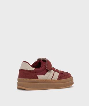 Baskets à scratch bicolores avec épaisse semelle fille - Lovely Wings vue4 - LOVELY WINGS - GEMO