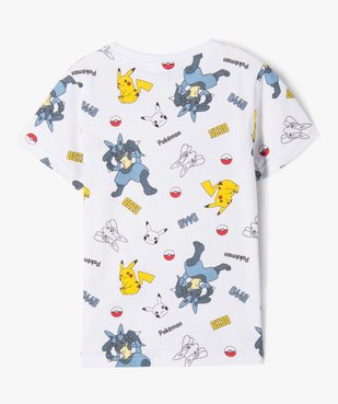 Tee-shirt à manches courtes avec motifs multicolores garçon - Pokemon vue3 - POKEMON - GEMO