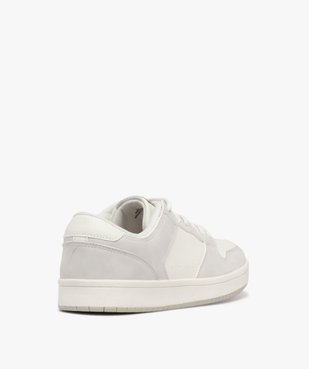 Baskets basses bicolores et grainées femme - Camps United vue4 - CAMPS GEMO FOR GOOD - GEMO