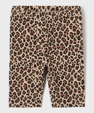 Legging court à motifs tachetés fille vue1 - GEMO (ENFANT) - GEMO