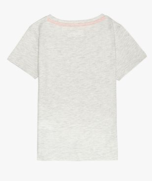 Tee-shirt fille imprimé coupe droite - Kappa vue2 - KAPPA - GEMO