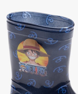 Bottes de pluie garçon imprimées ancre marine - One Piece vue6 - ONE PIECE - GEMO