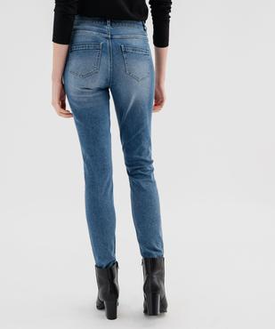 Jean skinny en denim stretch femme vue3 - GEMO(FEMME PAP) - GEMO