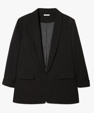 Veste de tailleur femme porté ouvert - Gémo x Lalaa Misaki vue4 - GEMO (G TAILLE) - GEMO