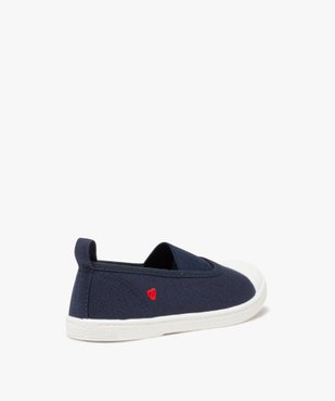 Chaussures en toile avec élastique et bout renforcé fille vue4 - LOVELY WINGS - GEMO