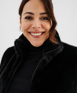 Veste sans manches en fourrure imitation femme grande taille vue2 - GEMO 4G GT - GEMO