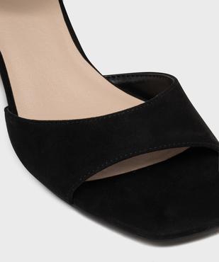 Sandales à talon toucher velours femme - Valentina Baldano vue6 - VALENTINA BALDA - GEMO