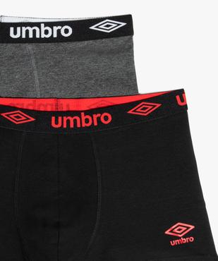 Boxer homme unis (lot de 2) - Umbro vue2 - UMBRO - GEMO
