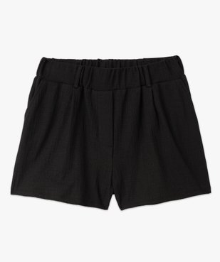 Short ample en matière texturée femme vue4 - GEMO(FEMME PAP) - GEMO