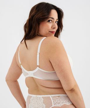 Soutien-gorge emboitant à coques fines femme grande taille vue5 - GEMO(HOMWR FEM) - GEMO