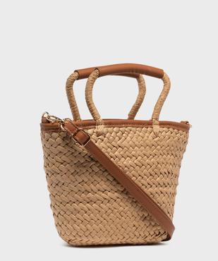 Sac à main en paille de papier fille - LuluCastagnette vue2 - LULU CASTAGNETT - GEMO