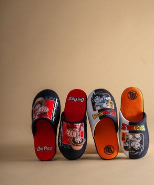 Chaussons mules motif manga homme - One Piece vue6 - ONE PIECE - GEMO