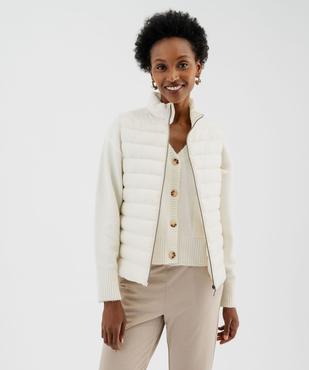 Doudoune fine sans manches à col montant femme vue1 - GEMO 4G FEMME - GEMO