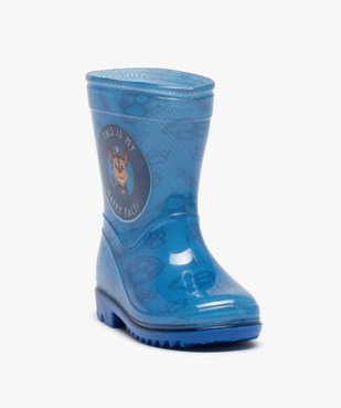Bottes de pluie garçon imprimées – Pat’ Patrouille vue2 - PAT PATROUILLE - GEMO