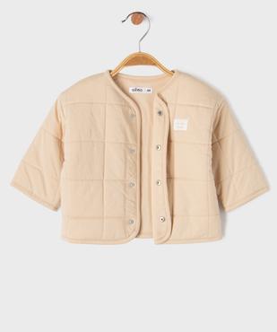 Sweat brassière en matière matelassée bébé vue4 - GEMO(BB COUCHE) - GEMO
