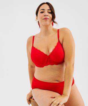 Soutien-gorge grande taille à armatures et coques fines  vue11 - GEMO(HOMWR FEM) - GEMO