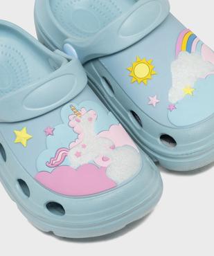 Sabots souples à motifs en relief fille vue6 - GEMO (PLAGE) - GEMO