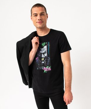Tee-shirt manches courtes imprimé Le Joker homme - Batman vue1 - JOKER - GEMO