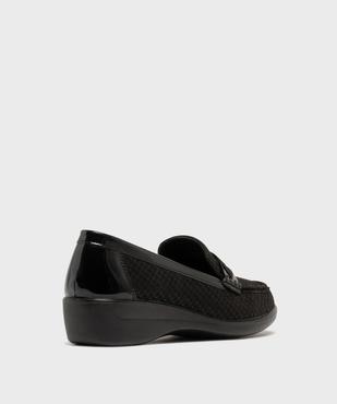Mocassins confort légers et souples à talon compensé femme vue4 - G'FLEX GEMO FOR GOOD - GEMO