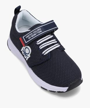 Baskets garçon running dessus maille unie - Benetton vue5 - BENETTON - GEMO