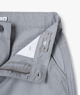 Bermuda coupe Cargo Regular garçon vue2 - GEMO 4G GARCON - GEMO
