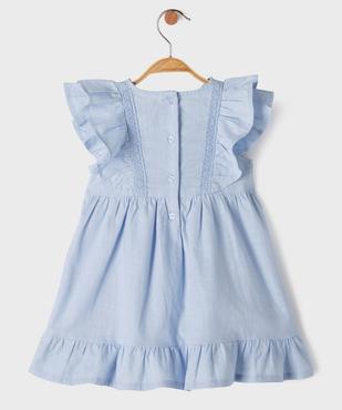 Robe de cérémonie à volants bébé fille - LuluCastagnette vue4 - LULUCASTAGNETTE - GEMO