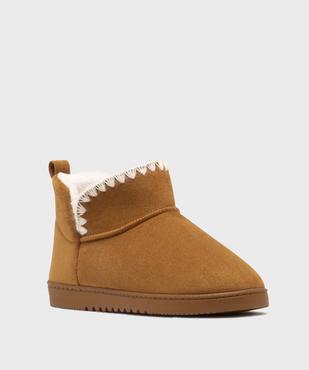 Chaussons montants chauds femme - ISOTONER vue2 - ISOTONER - GEMO