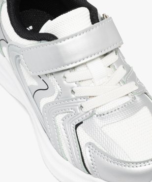 Baskets garçon en mesh à détails métallisés - Starter vue7 - ATHLETIC GEMO FOR GOOD - GEMO