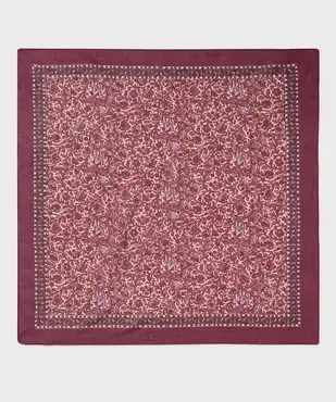 Foulard en coton à motifs fleuris femme vue1 - GEMO (ACCESS) - GEMO