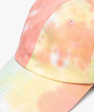 Casquette femme en toile effet tie and dye vue3 - GEMO (ACCESS) - GEMO