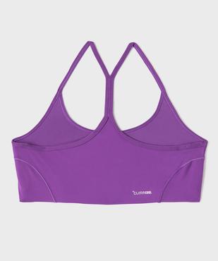 Débardeur brassière Train Essentials Collegiate fille - Adidas vue3 - ADIDAS - GEMO
