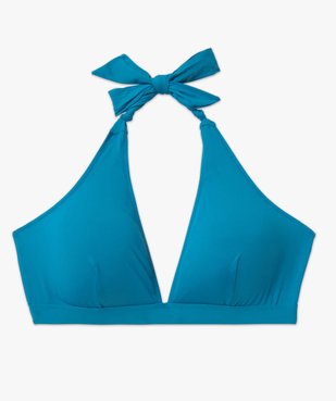 Haut de maillot de bain femme grande taille forme triangle vue4 - GEMO 4G FEMME - GEMO